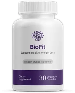 BioFit probiotic weight loss supplement bottle for digestion and metabolism support